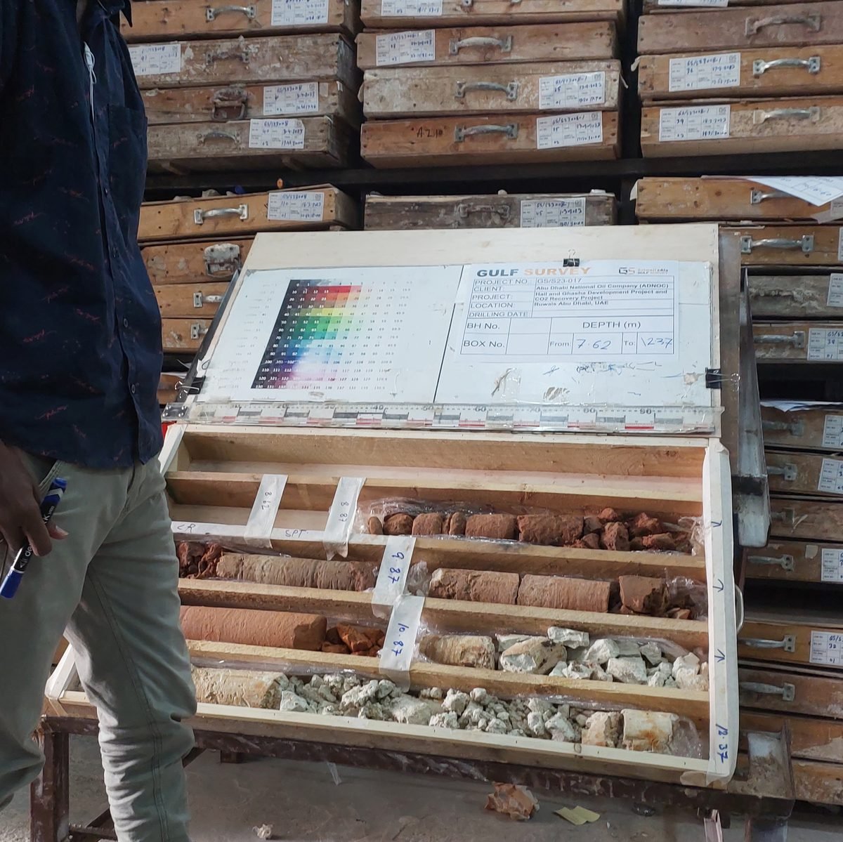 CPT and SPT geotechnical site investigation, United Arab Emirates